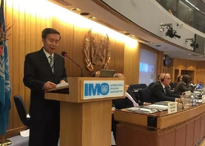 交通运输部副部长何建中在IMO第30届大会上发言,表示在上海建立MTCC-Asia,有力地推动了“安全、环保和高效航运”目标的实现 交通运输部副部长何建中在IMO第30届大会上发言,表示在上海建立MTCC-Asia,有力地推动了“安全、环保和高效航运”目标的实现