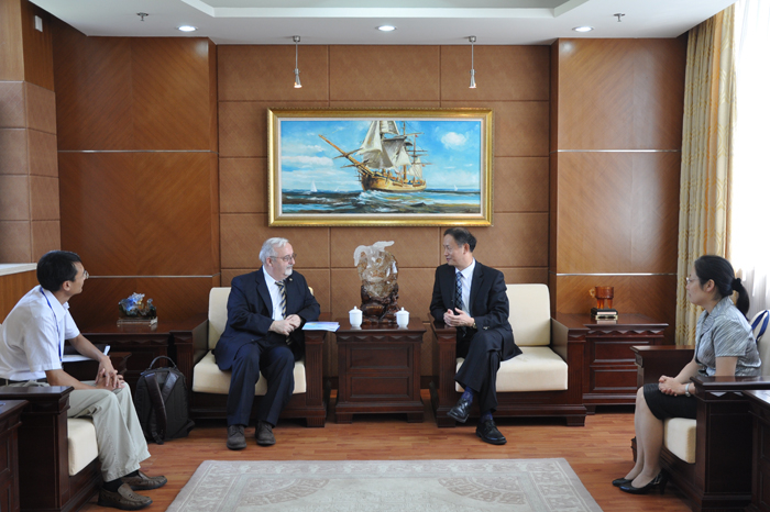 金永兴副校长会见Neil A. Bellefontaine副校长 金永兴副校长会见Neil A. Bellefontaine副校长