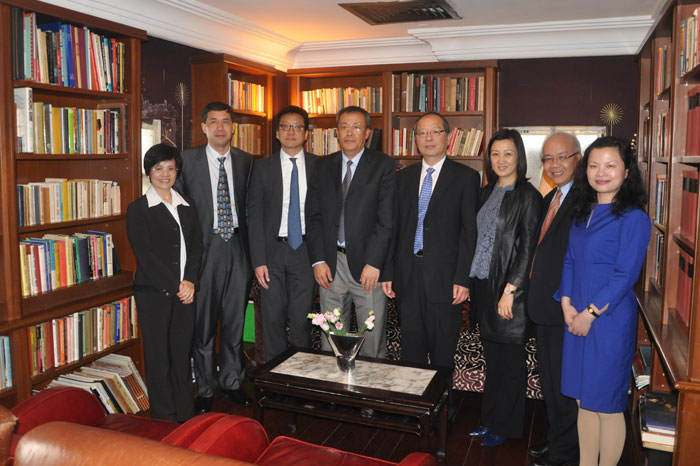 於世成书记一行出席香港船东会午餐会 於世成书记一行出席香港船东会午餐会