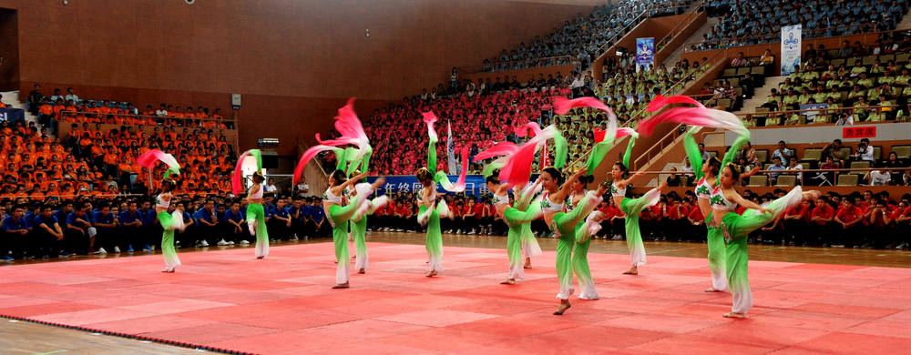 典礼现场 文艺汇演