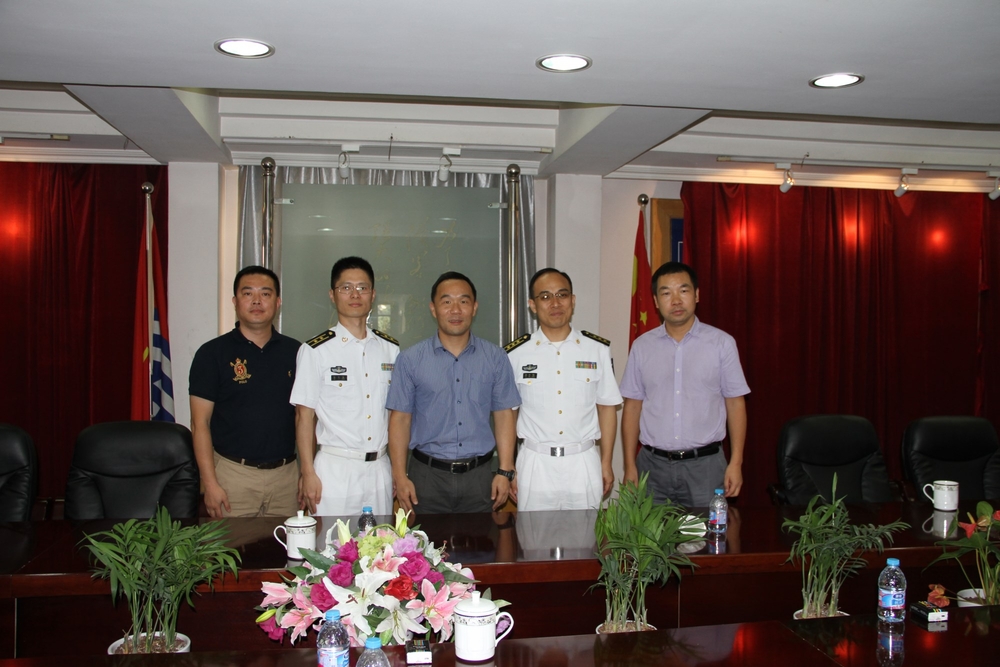 慰问海军91394部队