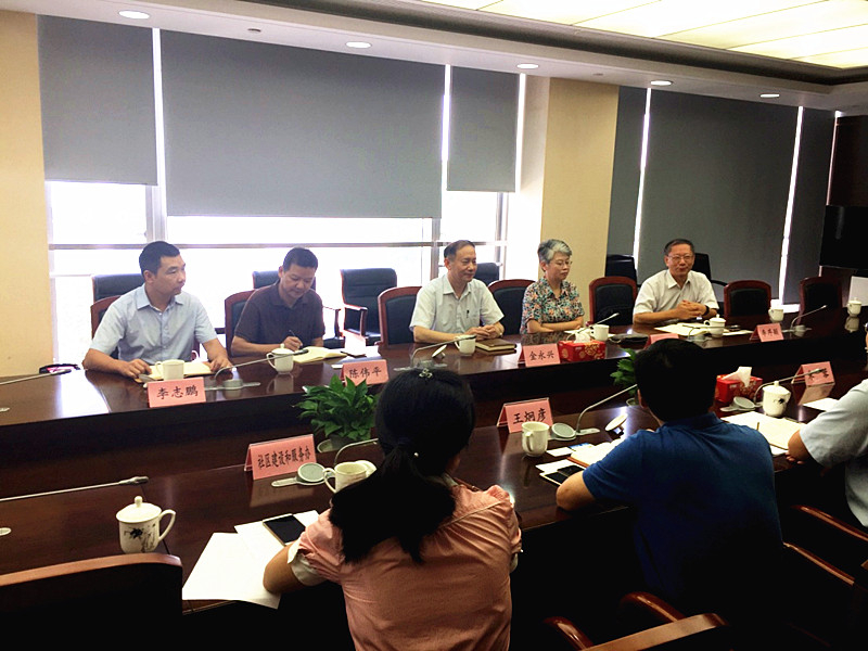 金永兴书记一行拜会南汇新城镇领导