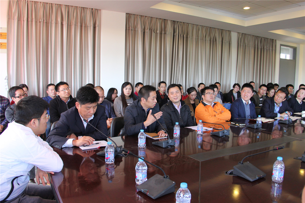 座谈会上学员发言