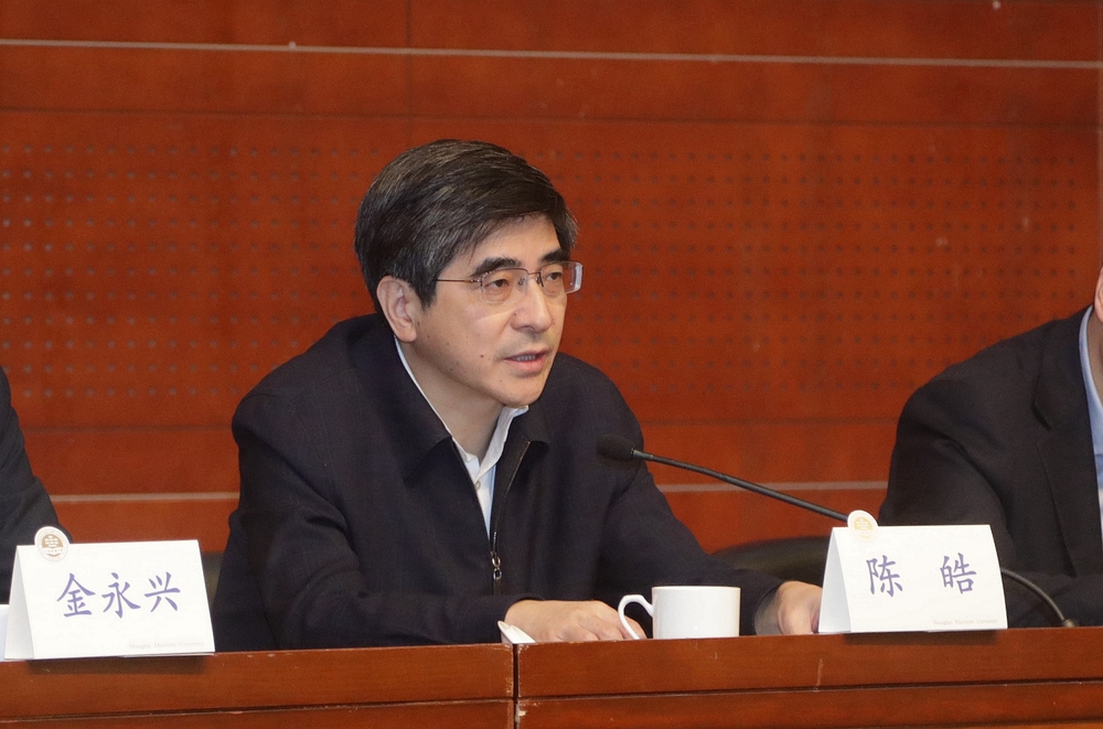 上海市委组织部副部长陈皓讲话