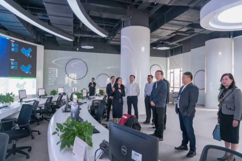 参观圆通速递总部