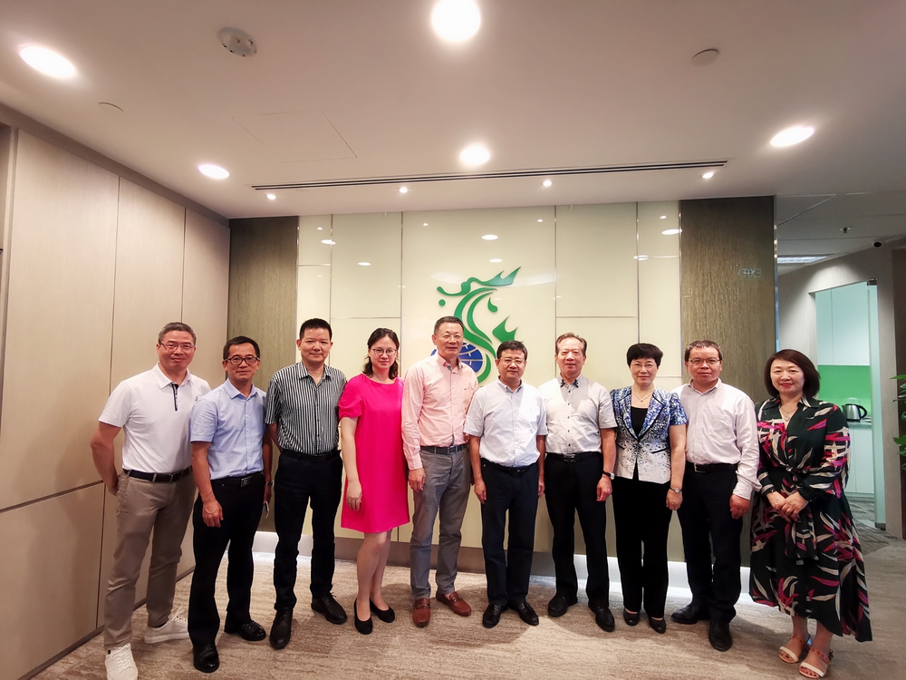 宋宝儒书记走访新加坡亿海集团