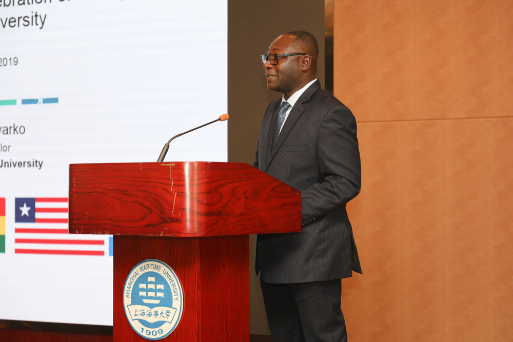中西非地区海事大学Elvis Nyarko校长