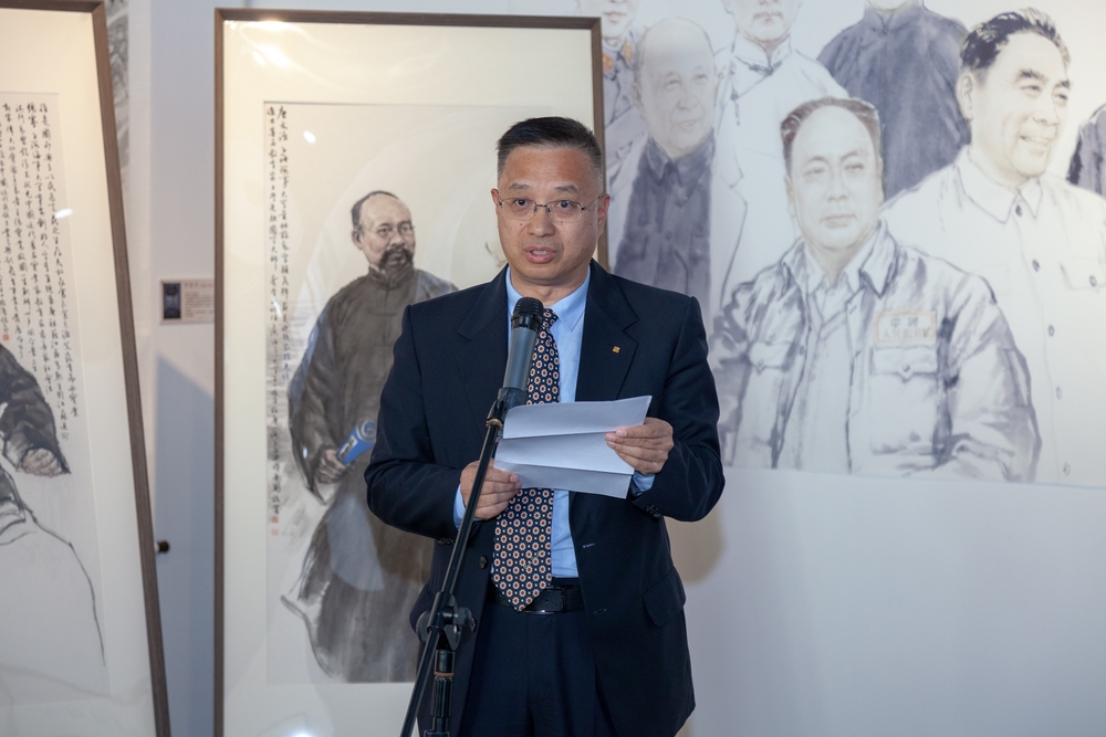 张謇曾孙张慎欣致辞