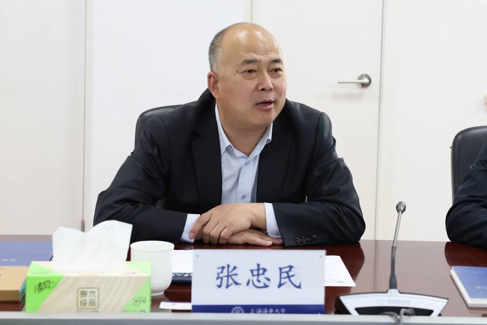 渤海远洋（河北）运输有限公司党委副书记张忠民讲话