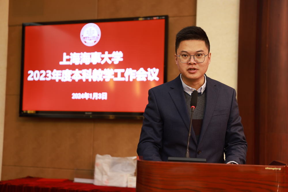 教师代表交通运输学院于尧交流发言