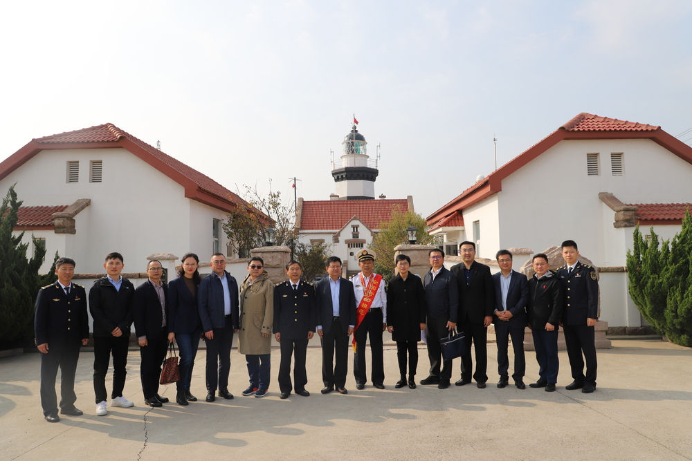 青岛航标处调研