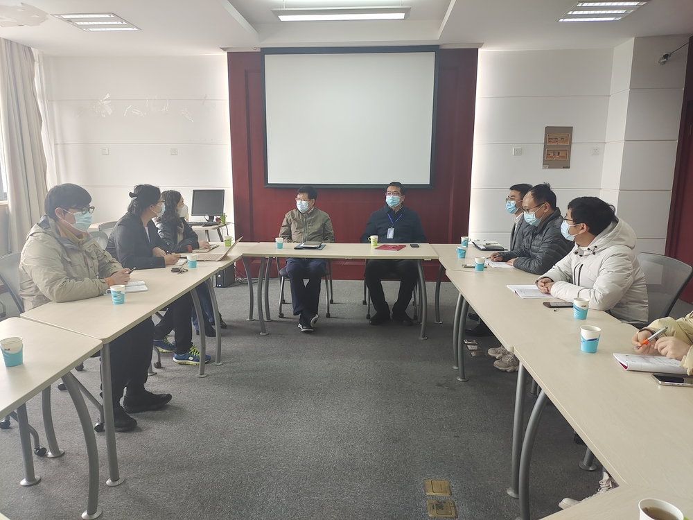 在交通运输学院座谈交流