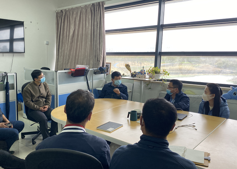 宋宝儒书记慰问学生处、团委老师