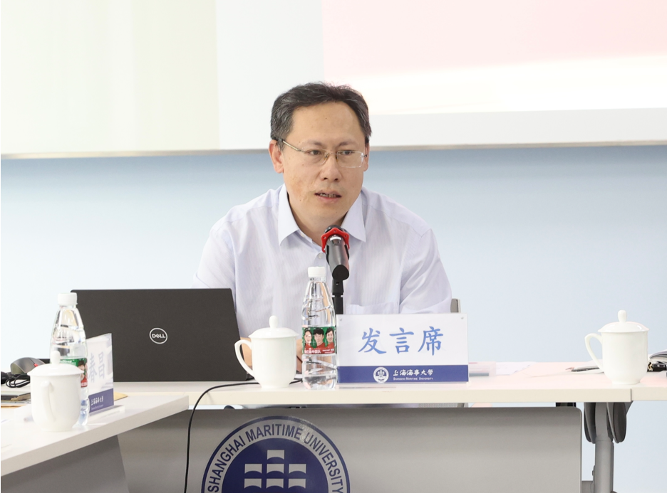 商船学院副教授张春昌发言
