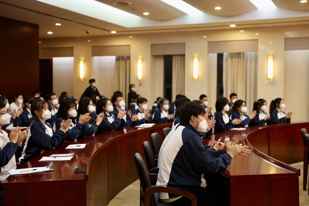 “书记校长大课堂”现场