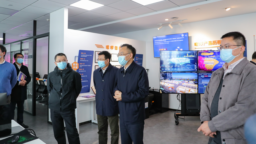 参观咪啰信息科技公司