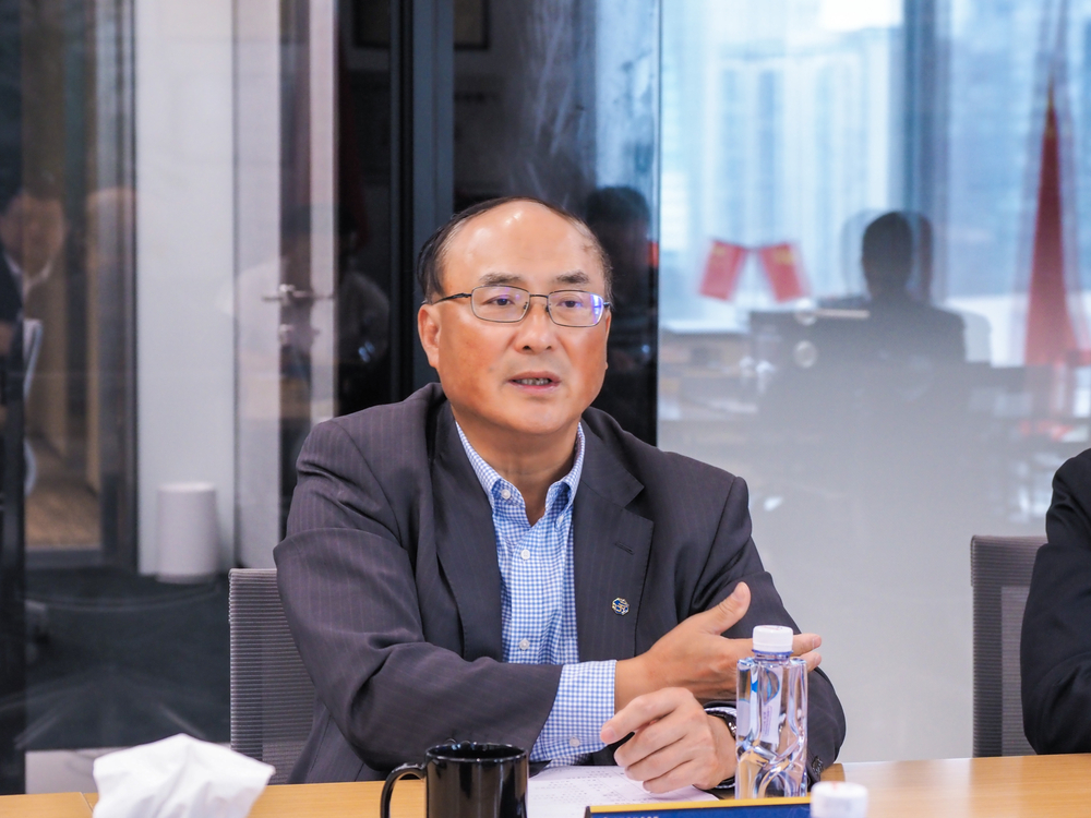  远洋1978级校友、广悦律师事务所高级合伙人王敬讲话